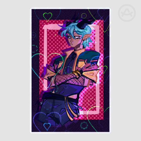 Ax Spunky Jacket sticker