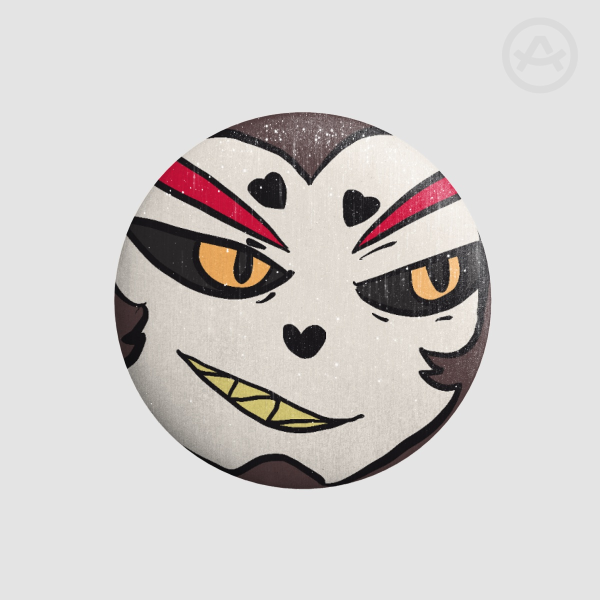 Husker | Round Badge