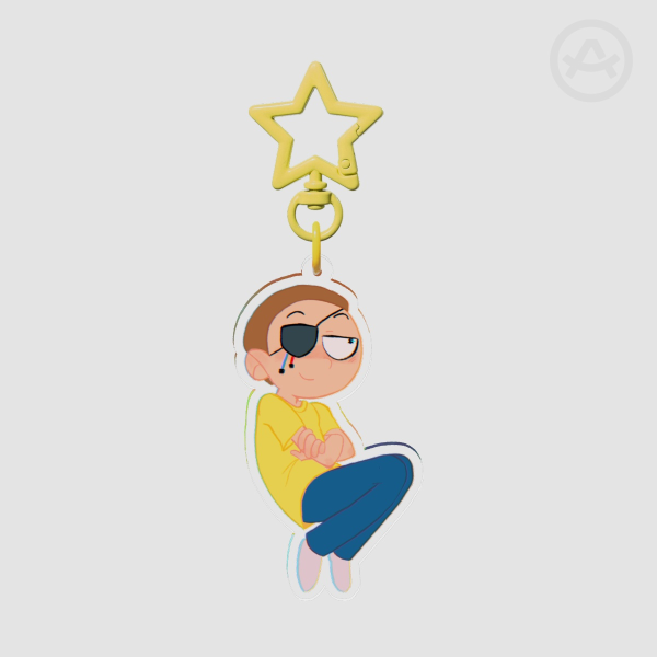Morty Evil KEYCHAIN (Rick and Morty)
