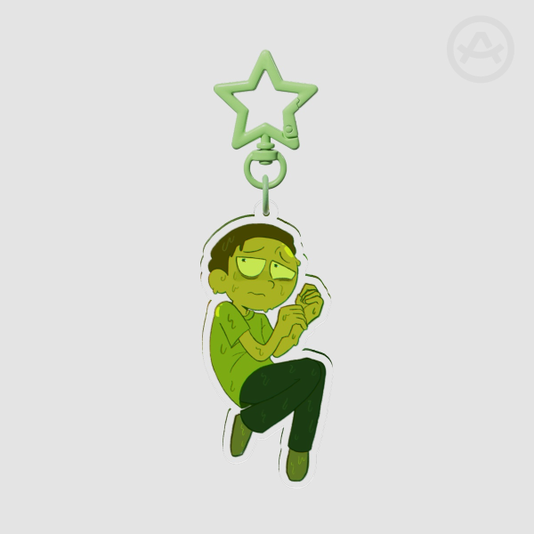 Morty Toxic KEYCHAIN (Rick and Morty)