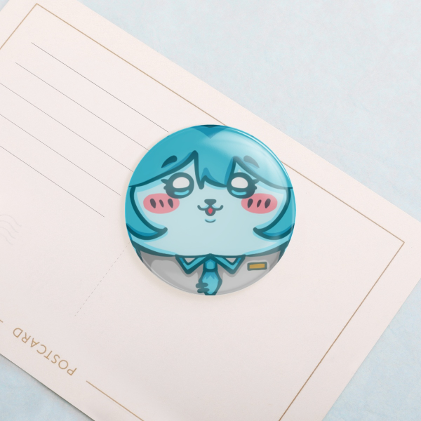 miku glossy badge
