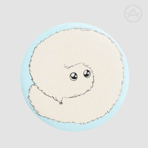 Brushbuddy Plush Badge
