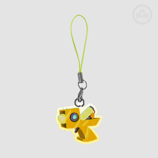 Morty Evil portal gun PHONE CHARM (Rick and Morty)