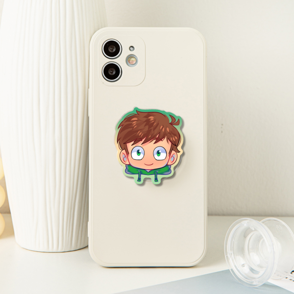 Edd Eddsworld // Acrylic Phone Holder - 1.96"(50mm)