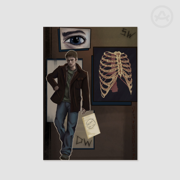 Dean Winchester early seasons poster
