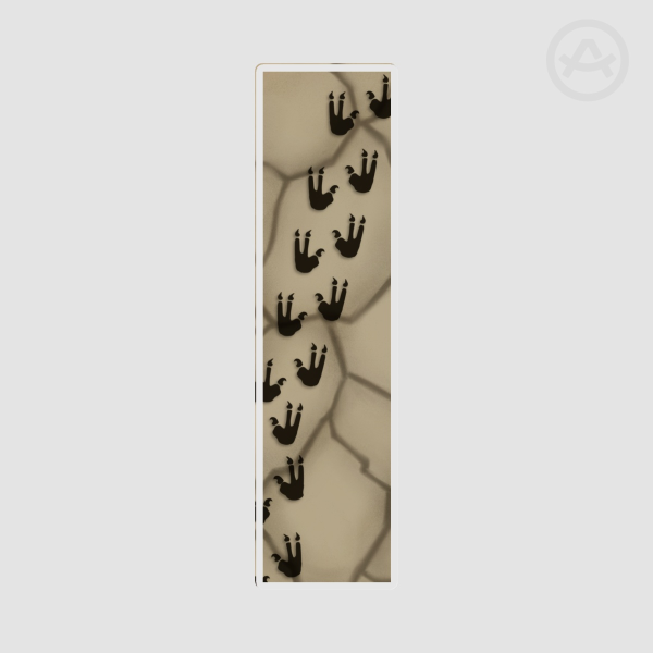 Deinonychus PET Plastic Bookmarks