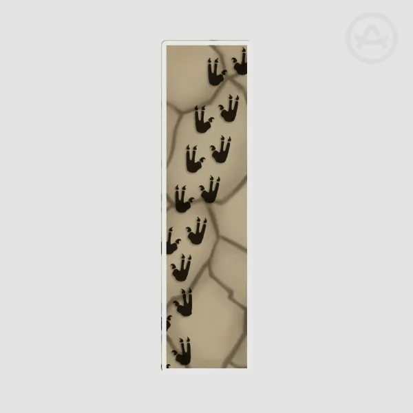 Deinonychus PET Plastic Bookmarks