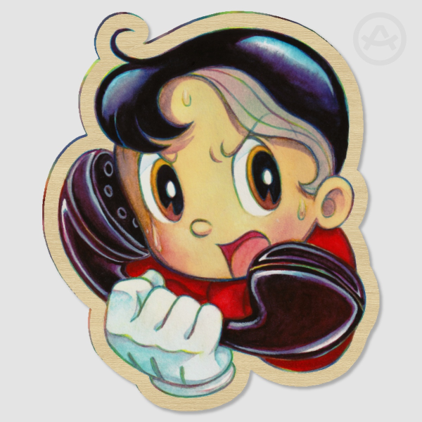 Kenichi Shikishima Wooden Pin