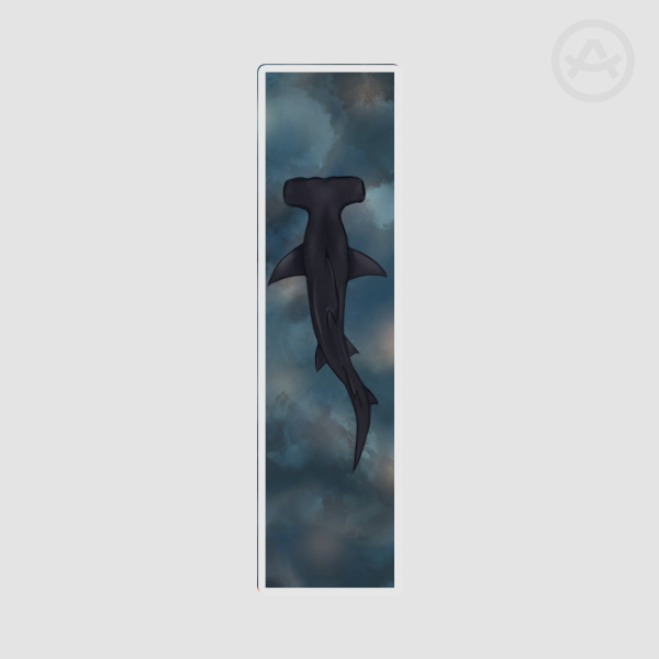 Hammerhead PET Plastic Bookmarks