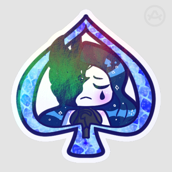 [PM] Knight of Despair (Holographic Sticker)