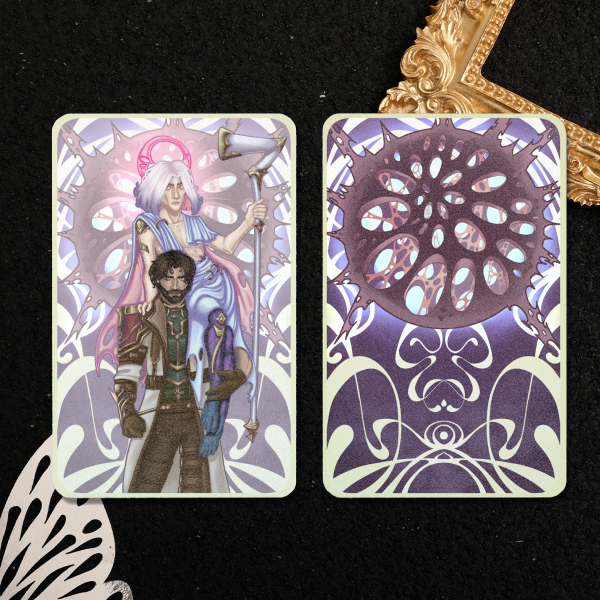 Arcane Survivor Jayce and Arcane Savior Viktor Holographic Photocards