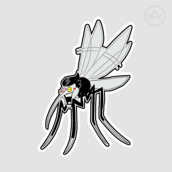 Spamquitto Acrylic Pin