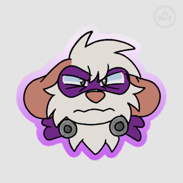 Charger Acrylic Pin