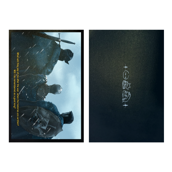 A King's Worry Postard