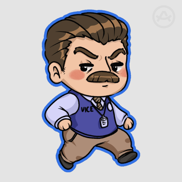 Neal Gamby Sticker