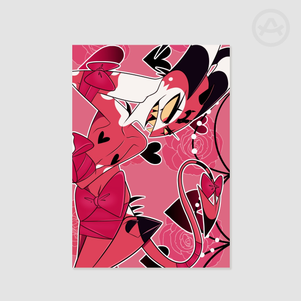 Blitz Ribbons Mini Poster