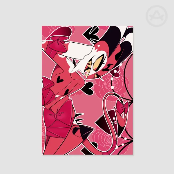 Blitz Ribbons Mini Poster