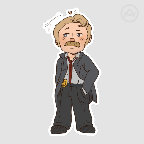 Leland Stottlemeyer Sticker