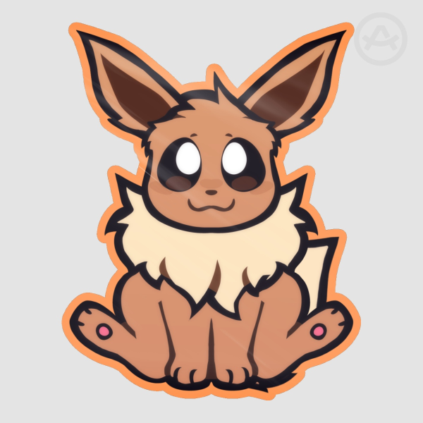 Pokemon | Eevee Die Cut Sticker