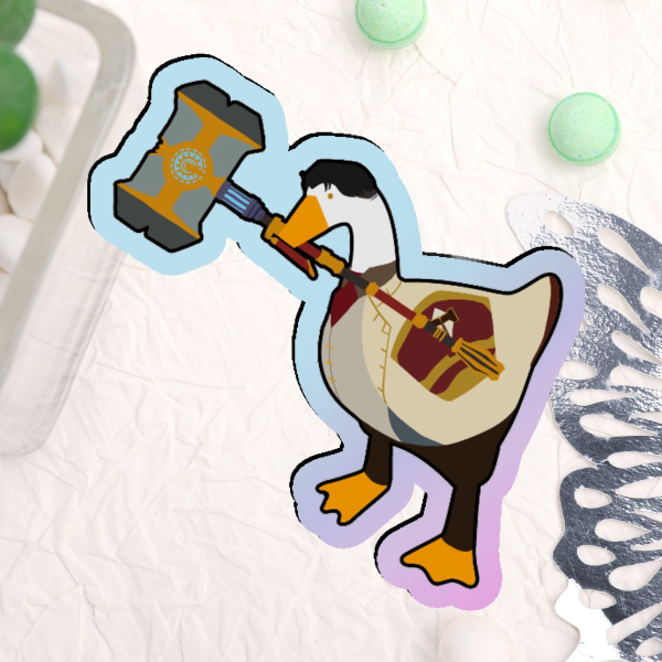 Untitled Goose Game Jayce (Jooyse) Acrylic pin