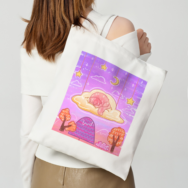 Dreamy Cat Illustration | Totebag