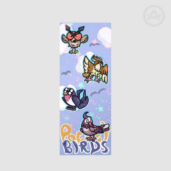 Pocket Birds! Sticker Sheet