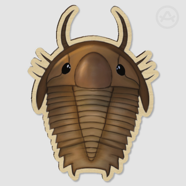 Trilobite Wood Pins