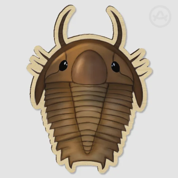 Trilobite Wood Pins