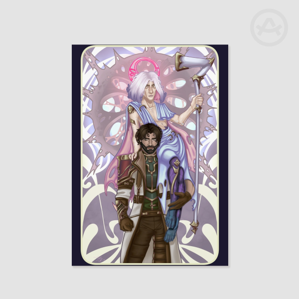 Arcane Survivor Jayce and Arcane Savior Viktor Poster