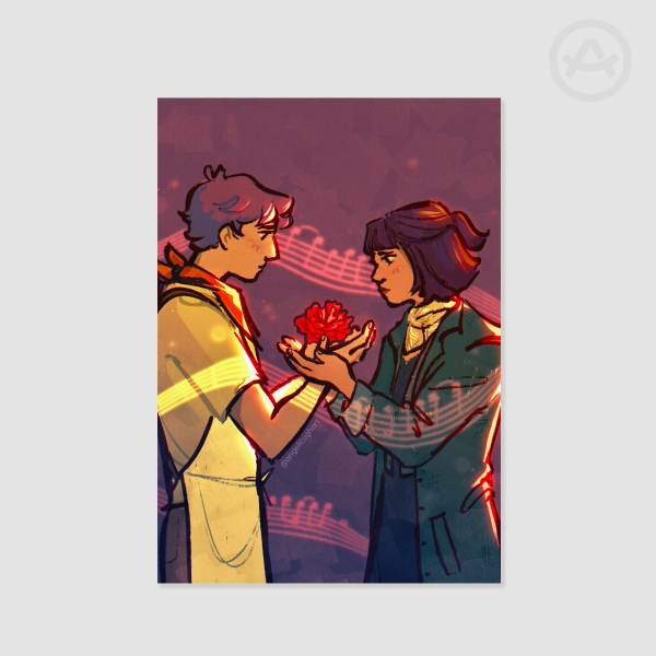 Hadestown | Orpheus and Eurydice Print