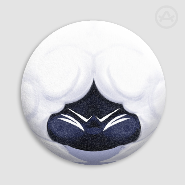 Plush Lace Badge