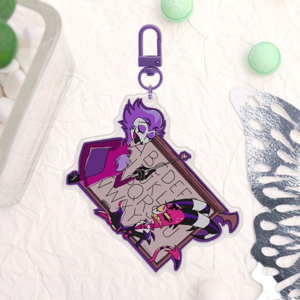 Stolitz Epoxy Clear Acrylic Keychains