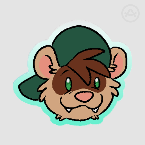 Preston Acrylic Pin