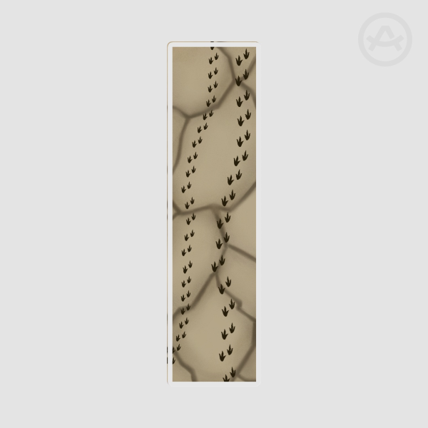 Gallimimus PET Plastic Bookmarks