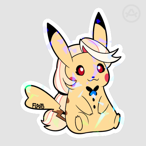 Hazbin Hotel - Charlie Morningchu Holo Sticker