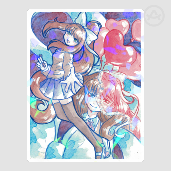 Monika / Holographic Sticker