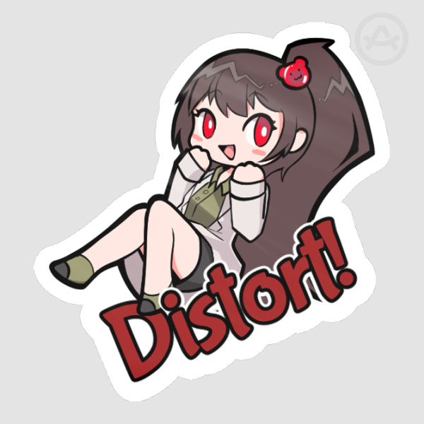 Distort! Carmen stickers
