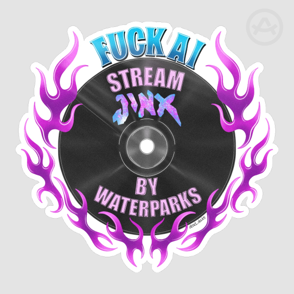 F*ck ai Parx Sticker