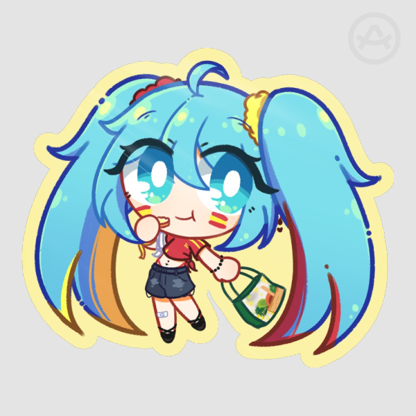 Spanish Miku Sticker