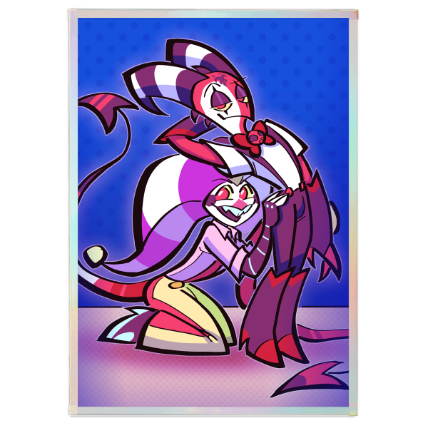 Silly Besties Posing - Art Board