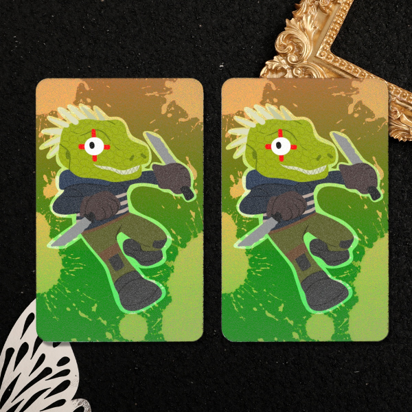 Dorohedoro Caiman Holographic Photocard