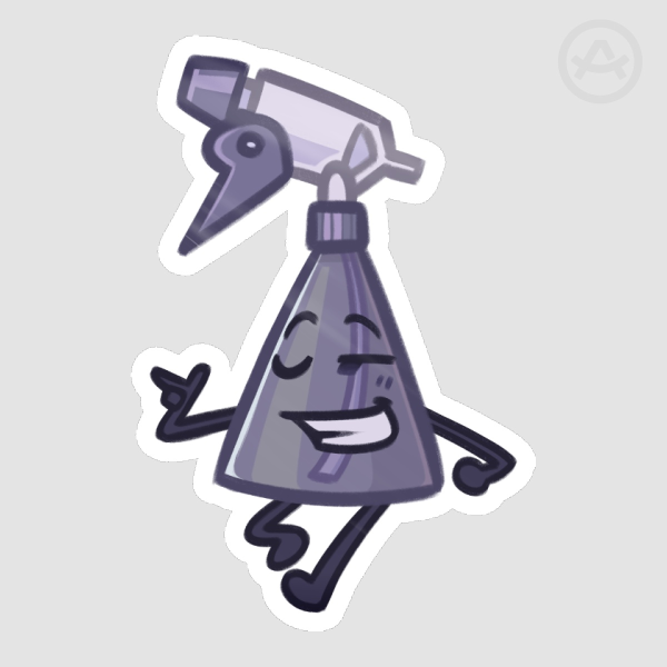 Spraysh // CFMOT Sticker