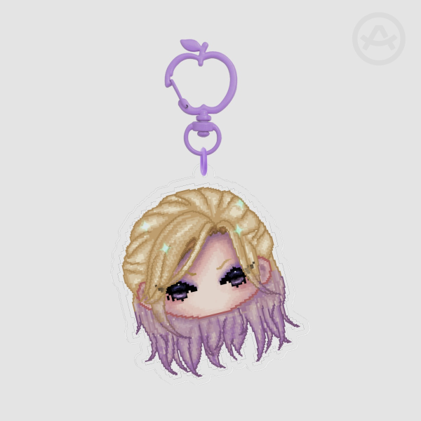 Vil face keychain