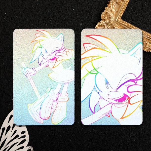 Amy Rose Holographic Photocard