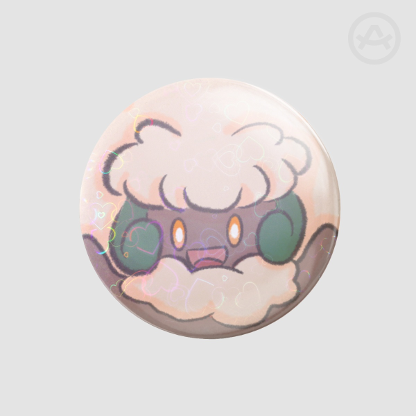 Whimsicott | Round Badge
