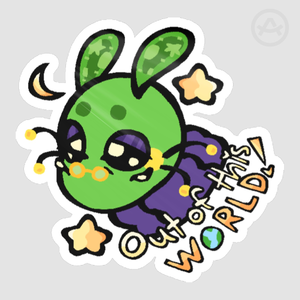 Alien Mascot Orion Sticker! ☆
