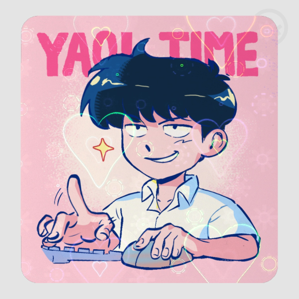Nakamura Fudanshi - 2'5 Holo Heart Sticker