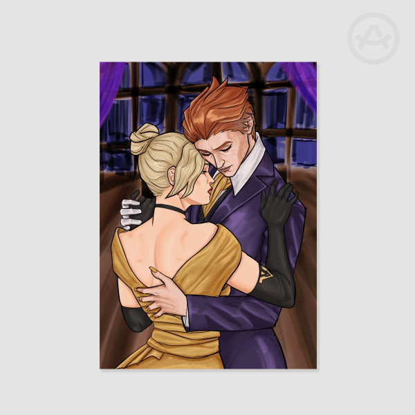 OVERWATCH Moicy Moira/Mercy PRINT