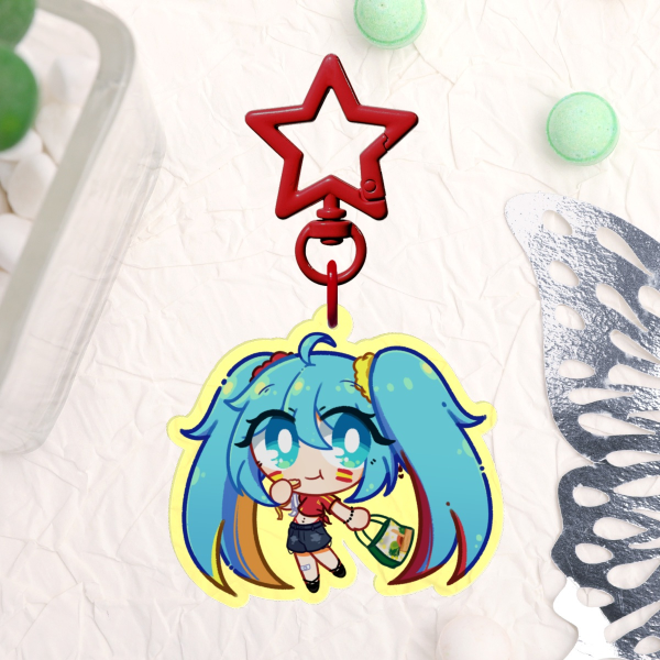 Spanish Miku Acrylic Keychain