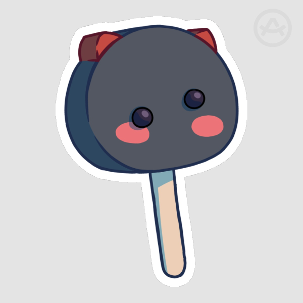Noomba Popsicle Sticker